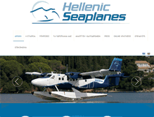 Tablet Screenshot of hellenic-seaplanes.com